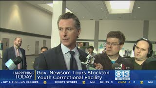 Gov. Newsom To Tour Stockton Youth Correctional Facility