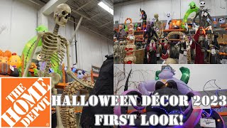 FIRST LOOK! Home Depot has the BEST Halloween Décor 2023! Every Animatronic is SHOWN in this Video!