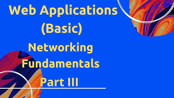CBSE Class 10|X| computer chapter 2 I web applications(basic) |networking fundamentals part 3