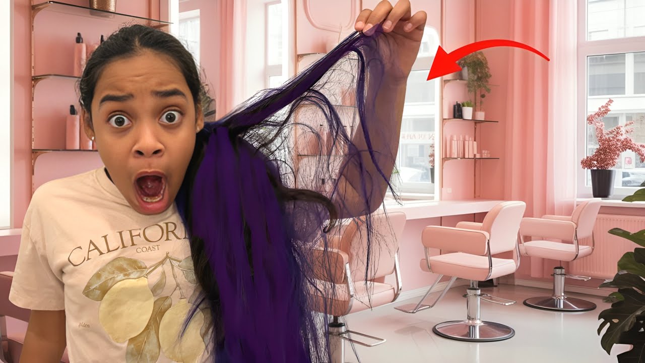 Девушка покрасила волосы без разрешения – большая ошибка.