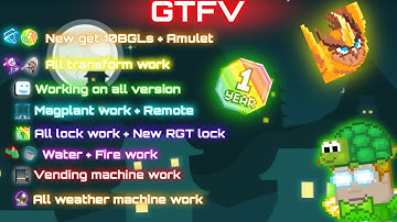 Growtopia Private Server [GTFV] | Custom Items + Free BGLs | TimeCJ