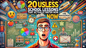 20 Useless School Lessons That Actually Matter Now |Master Ideal