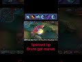 How 5percent hp Bruno got manaic 😳 must watch #mlbbshorts