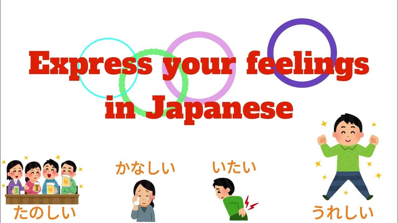 Phrases to express your feelings in Japanese YouTube