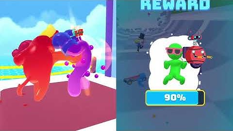 Join Blob Clash 3D vs Turbo Star  - Satisfying Mobile Game Max Level Gameplay (Part 1)