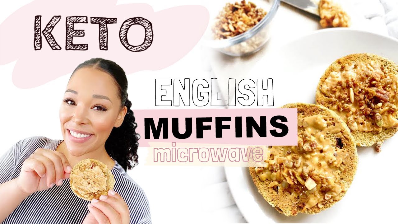 KETO ENGLISH MUFFIN 90 Seconds In Microwave YouTube