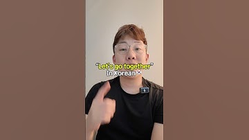 “Let’s go together” in Korean🇰🇷