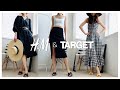 [언박싱🛍] H&amp;M 미국 타겟 언박싱 하울 같이 해요~(Feat. 뱃살빼기) | H&amp;M Target Unboxing Try on Haul