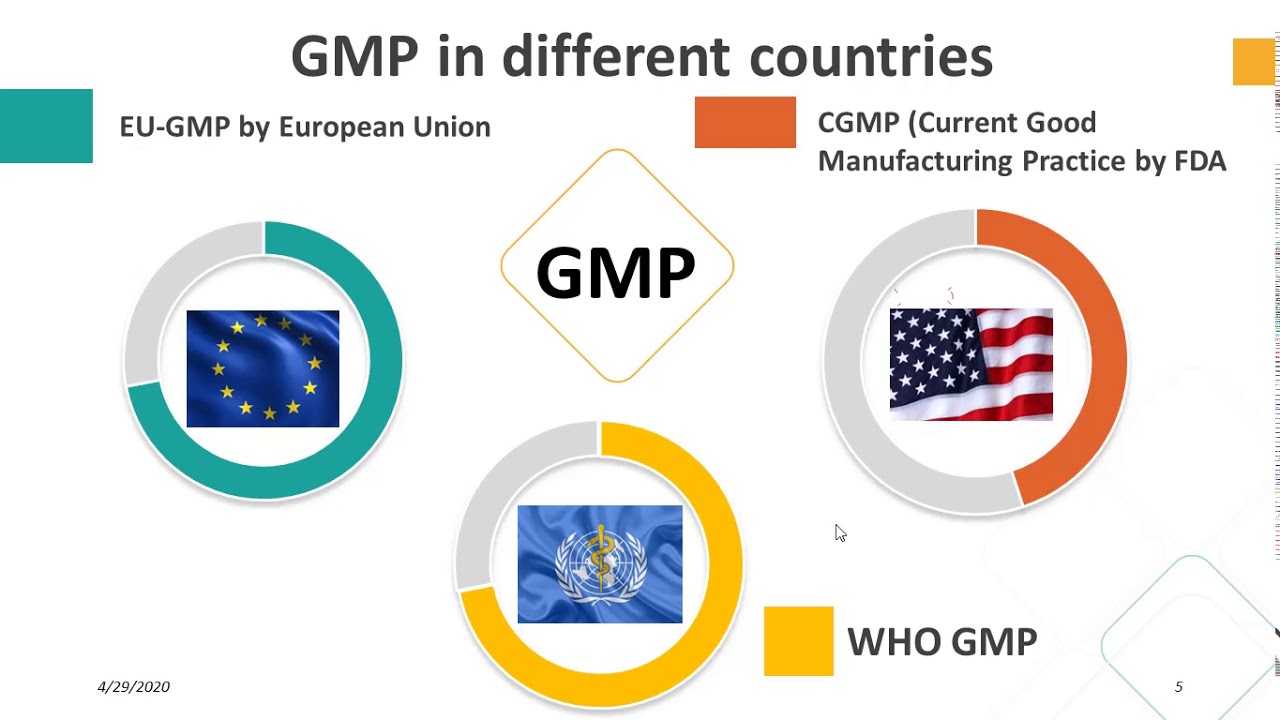 IBK 411- Topic 5 Good Manufacturing Practice, EU GMP - YouTube