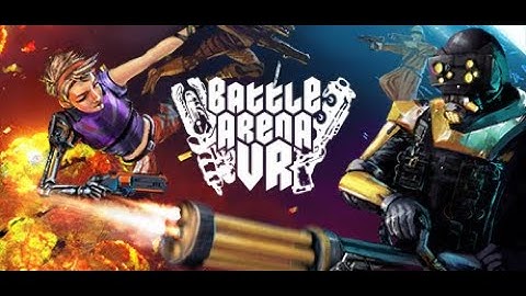 Fighting in Battle Arena VR - Io map on Oculus Quest and Rift