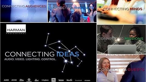 HARMAN Professional: Connecting Ideas
