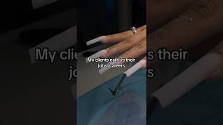 My clients nails vs their careers #nails #nailart #naildesign
