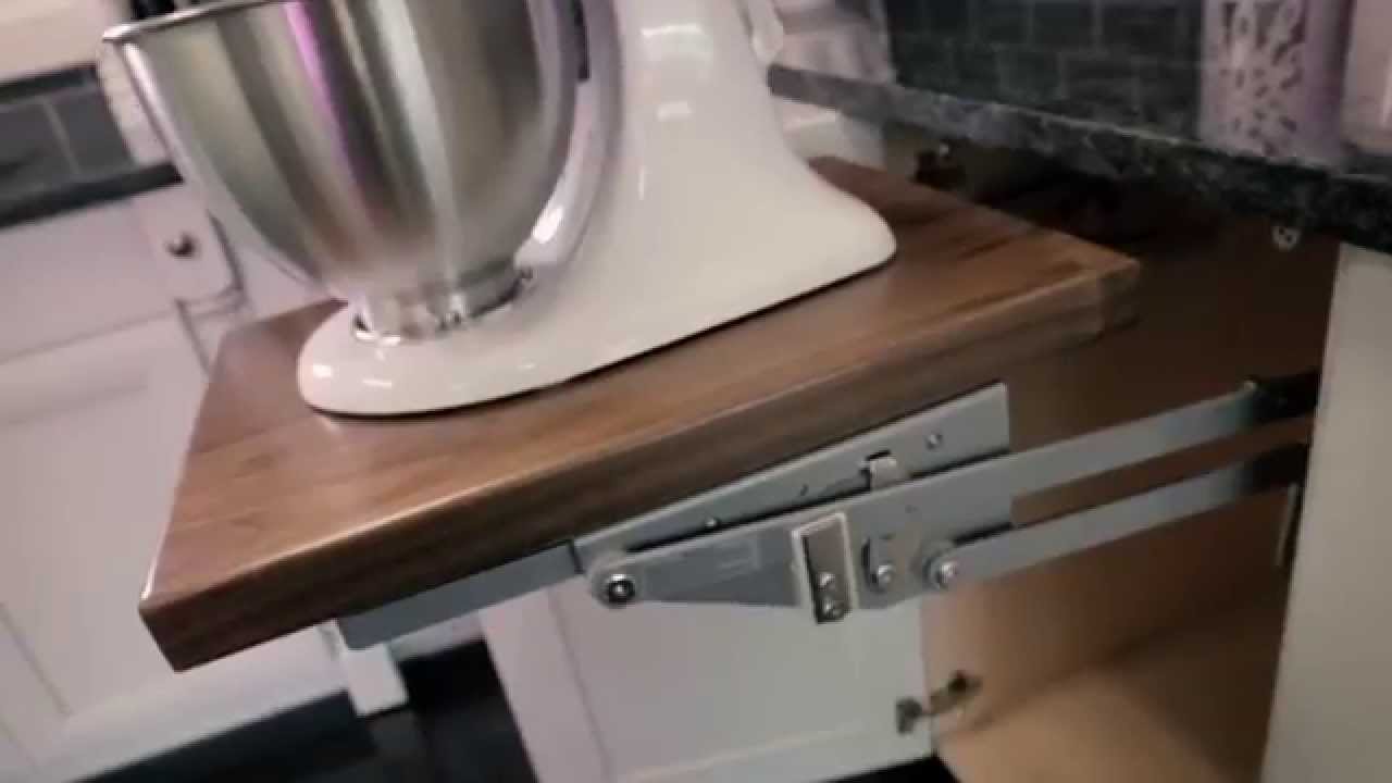  Kitchen Appliance Hardware Stand Mixer Soft-Close Lift