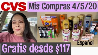 Mis Compras  CVS 4\/5\/20 - 4\/11\/20 | Todo Gratis y con ganancia  |  Excited 4 Coupons