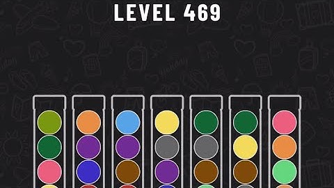 Ball Sort Puzzle Level 469 #ballsortpuzzle #ballsortpuzzlegameplay #puzzlegame #mobilegames