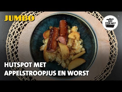 Wat eten we? Hutspot met worst en appelstroopjus - YouTube Wat Eten We? Hutspot Met Worst En Appelstroopjus - Youtube