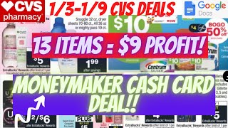 🔥CVS Deals 1/3-1/9😇14 ITEMS= $9 PROFIT🔥CVS Couponing This Week + 7 MUST DO CVS DEALS🔥MM GC DEAL!