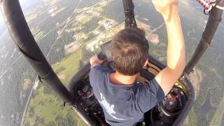A 2-hour balloon flight in less than 6 minutes