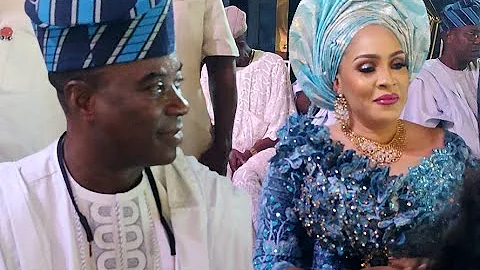 SEE WHAT HAPPENS AS K1 DE ULTIMATE AND HIS WIFE EMMANUELLA ADEROPO STORM ALHAJI SANDA 60TH BIRTHDAY