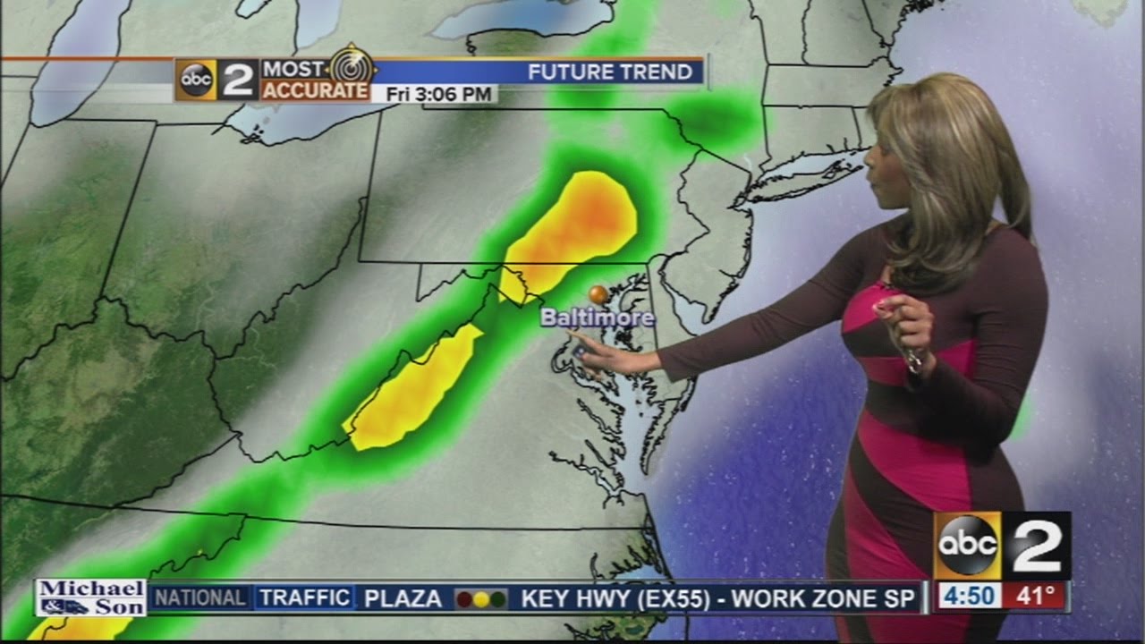 Cool with rain showers today - YouTube