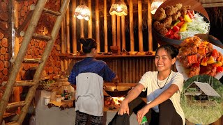 First Rice Harvest of the Year, Cooking Every Meal 'Pork Fish Vegetable' Bohol, Philippines Life