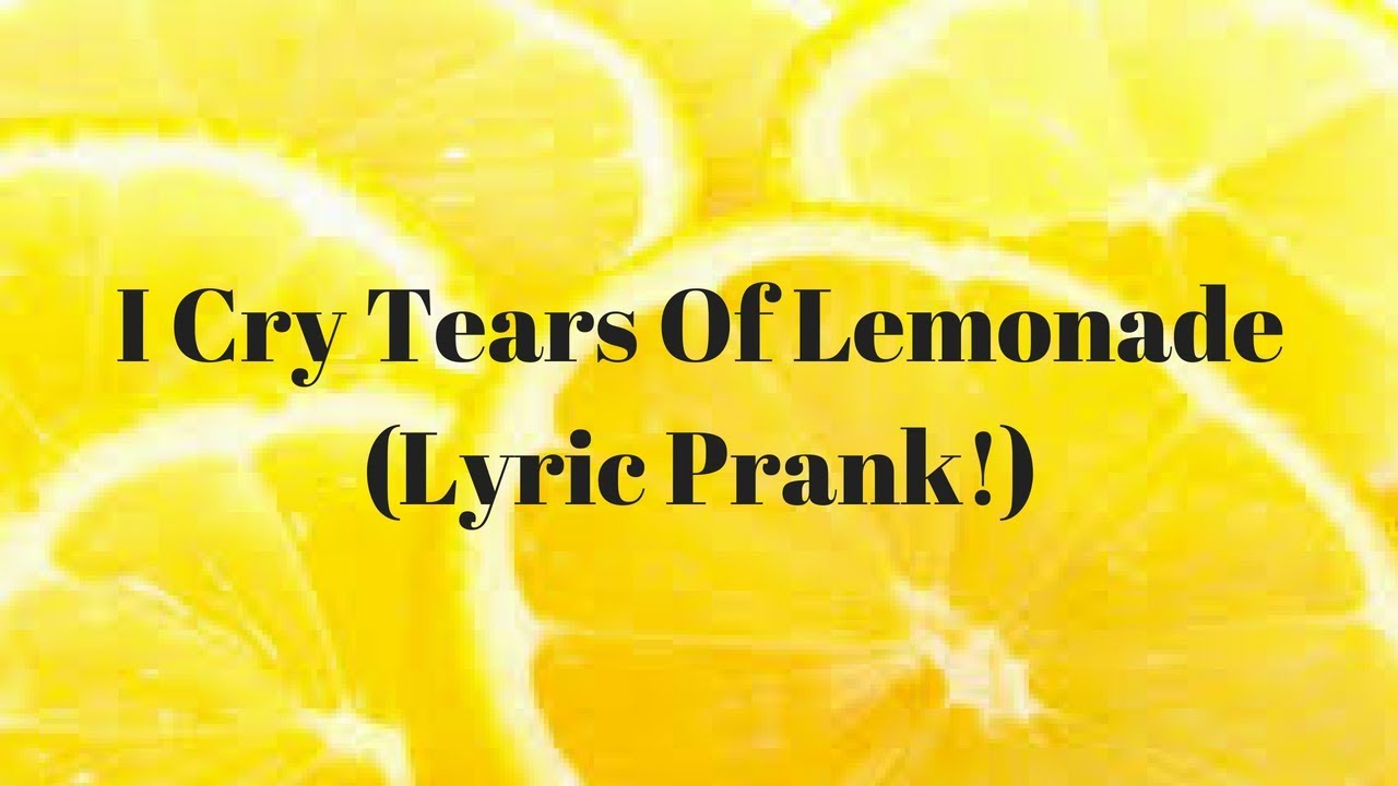 I Cry Tears Of Lemonade By Elise Ecklund Roblox With Komo - lemonade roblox id