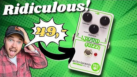 This Fuzz should NOT be THIS CHEAP | Electro Harmonix Lizard Queen 