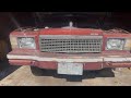 Getting the 1979 Monte Carlo out the garage after sitting since 2019 ‼️First Video of the Channel‼️