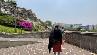 Walking the  Basilica de Guadalupe. Tepeyac Hill. Mexico City 4K 60
