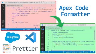 Format Apex Code in Visual Studio Code with Prettier Plugin