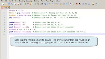 Perl tutorial: Lists and Arrays (Lesson 2)