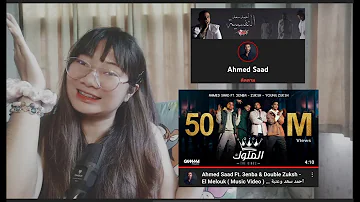 #Ahmed_Saad #3enba #Double_Zuksh #REACTION El Melouk( Music Video )احمد سعد وعنبة و دبل زوك - الملوك