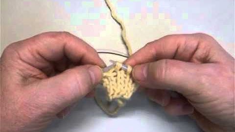 I-cord buttonhole bottom - the sturdy version