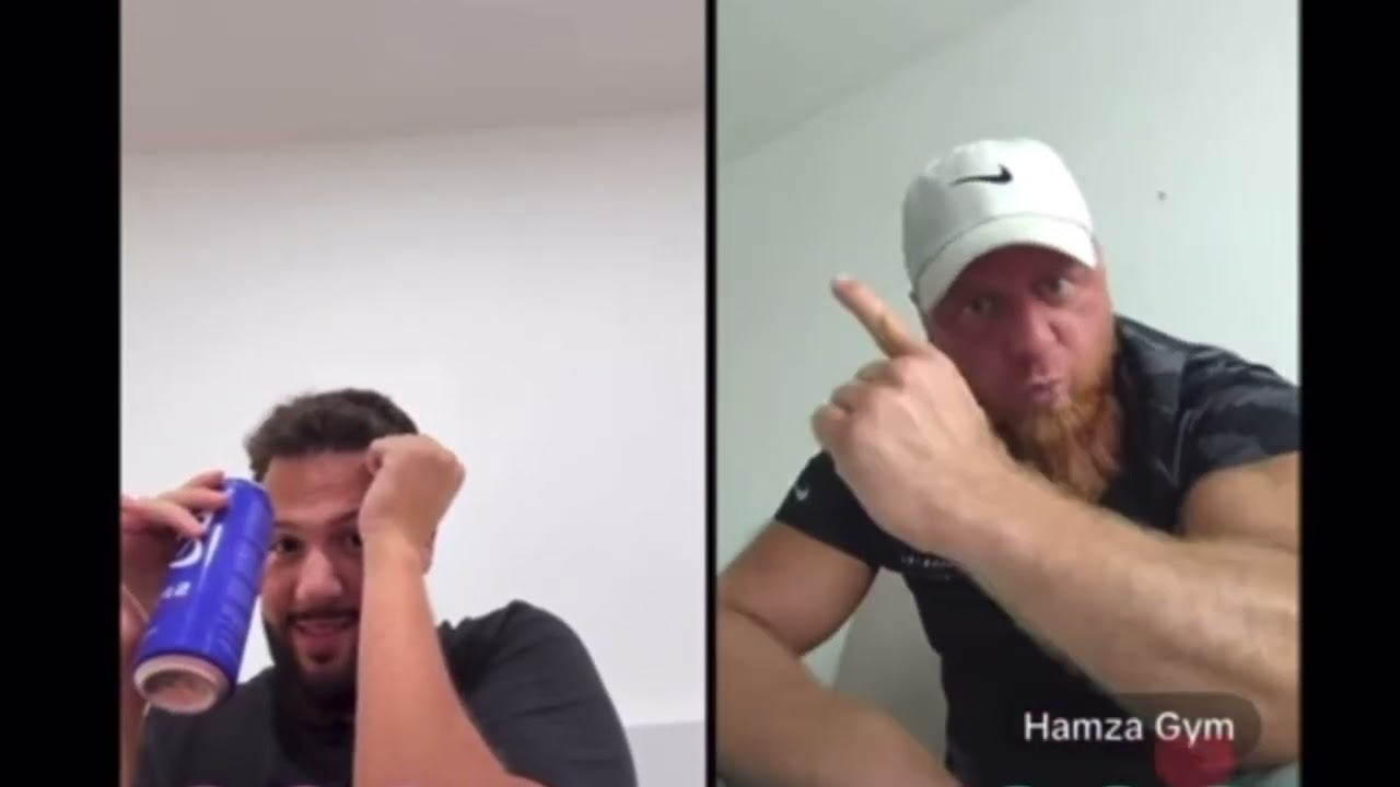 🚫 Barello ärgert Hamza der flippt aus 🤯 #tiktok #live #barello #abuhamza #hamzagym #ausflippen