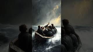 Marcos 4, 35-41 Jesús calma la tempestad en el mar #biblia #jesuscristo #milagro #evangelio #marcos