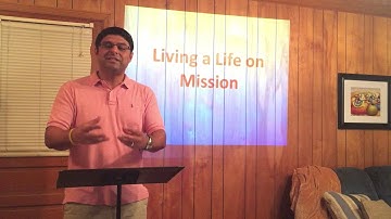 Living a life on Mission COMS 101-Informative Speech