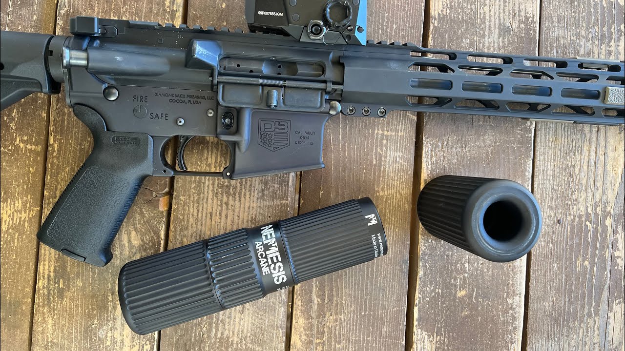 Nemesis Arcane. Самый тихий глушитель на AR15?