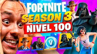 REACCIONANDO A LA TEMPORADA 3 Y PASE DE BATALLA NIVEL 100! TODO COMPRADO EN FORTNITE - TheGrefg