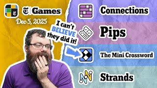 Information NYT Connections, Pips, Mini Crossword, and Strands | Dec 5, 2025 News