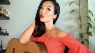 Million Scarlet Roses | Trieu Bong Hong | Easy Solo Guitar | Thu Le