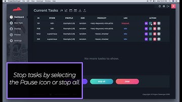 Project Destroyer 2.0.0 - Running a Task
