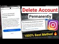 instagram account delete kaise kare permanently | how to delete instagram account | instagram id