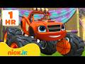 Blaze Plays Basketball and More Outdoor Summer Fun! 🏀☀️ | Blaze and the Monster Machines | Nick Jr.