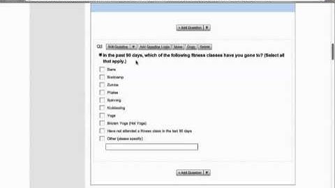 SurveyMonkey Multiple Choice Questions