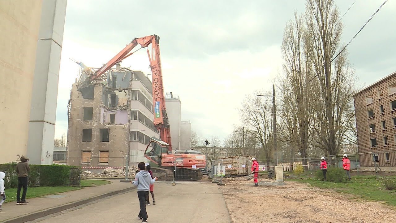 A Evreux, adieu les immeubles LOPOFA de Nétreville