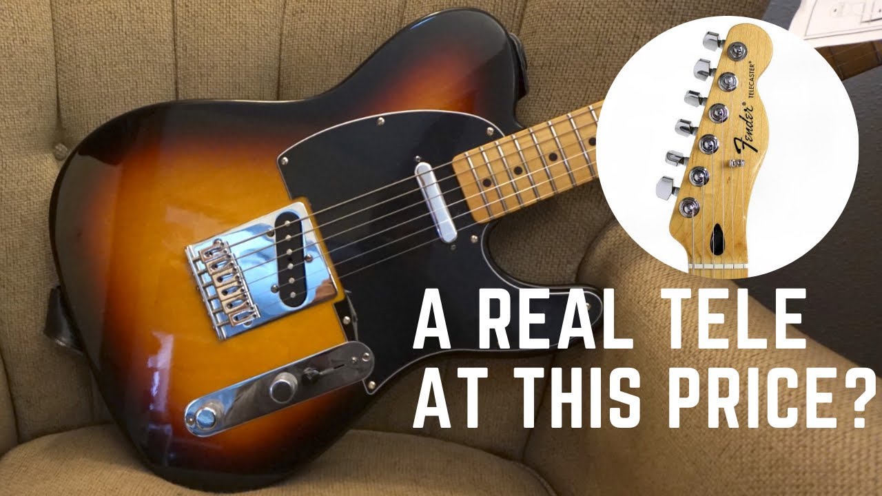 The Mexican Made Fender Telecaster Standard is the most important