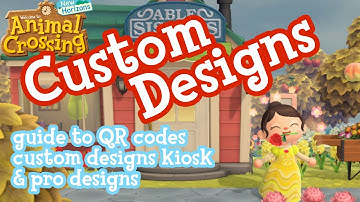 Animal Crossing • QR Codes & Custom Designs How to with NEW Codes