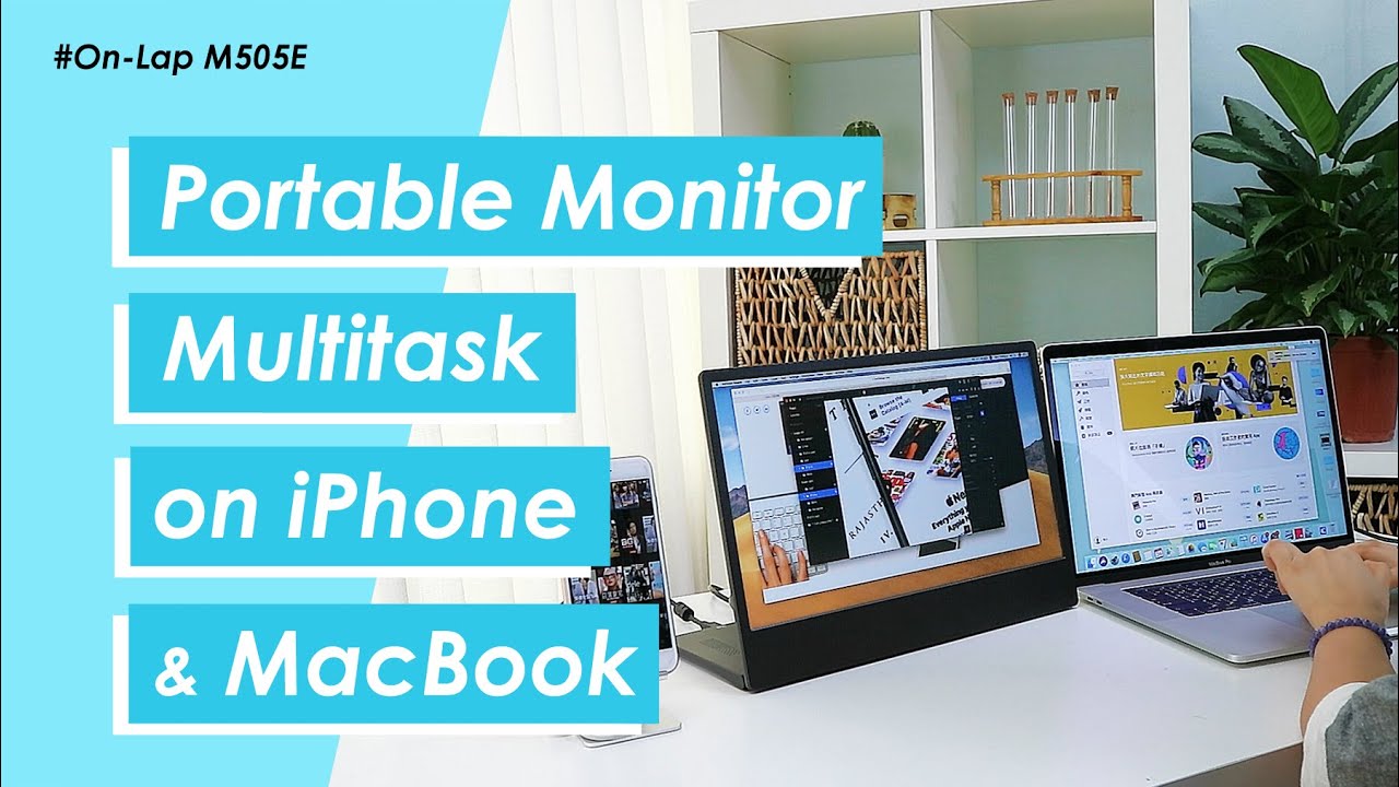 Portable Monitor Switches between 