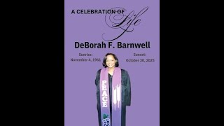 Homegoing Celebration for Pastor DeBorah Florence Barnwell