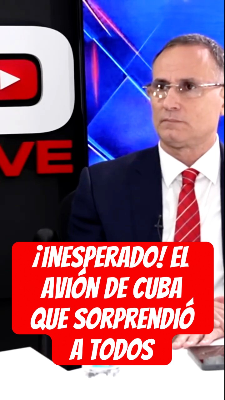 ¡Inesperado! El avión de Cuba que sorprendió a todos #shorts